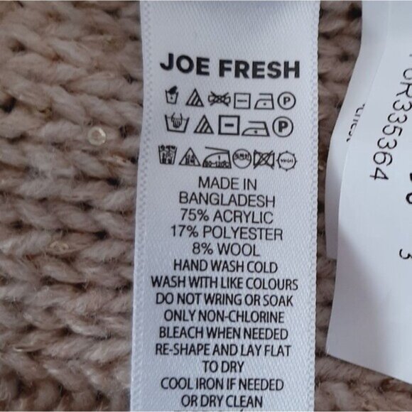 Joe Fresh Cream Cable Knit Sweater - Picture 12 of 12